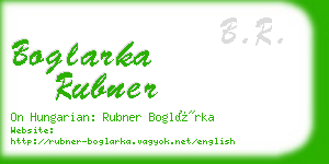 boglarka rubner business card